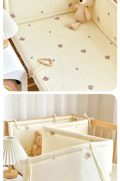 Tour de lit pare-chocs doux