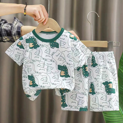 Ensemble T-shirt et short en coton