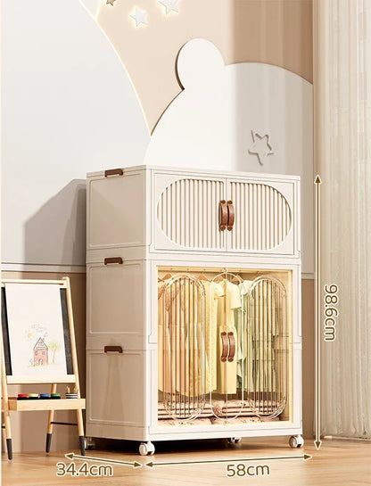 Armoire de rangement pliante