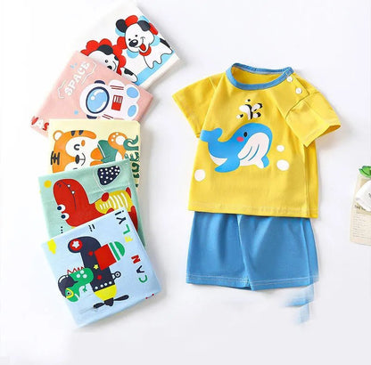 Ensemble T-shirt et short en coton