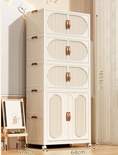 Armoire de rangement pliante