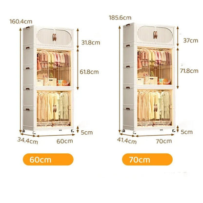 Armoire de rangement pliante