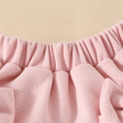 Ensemble pour filles, jupe irrégulière et béret