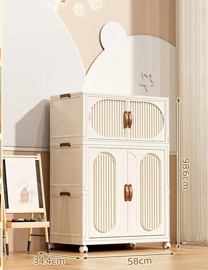 Armoire de rangement pliante