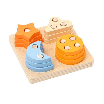 Puzzle en bois montessori