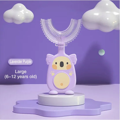 Brosse bébé en anneau souple