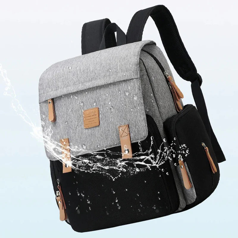 Sac à langer imperméable compartiments organisés — Rangement optimal pour sorties bébé | Univers Bébé One