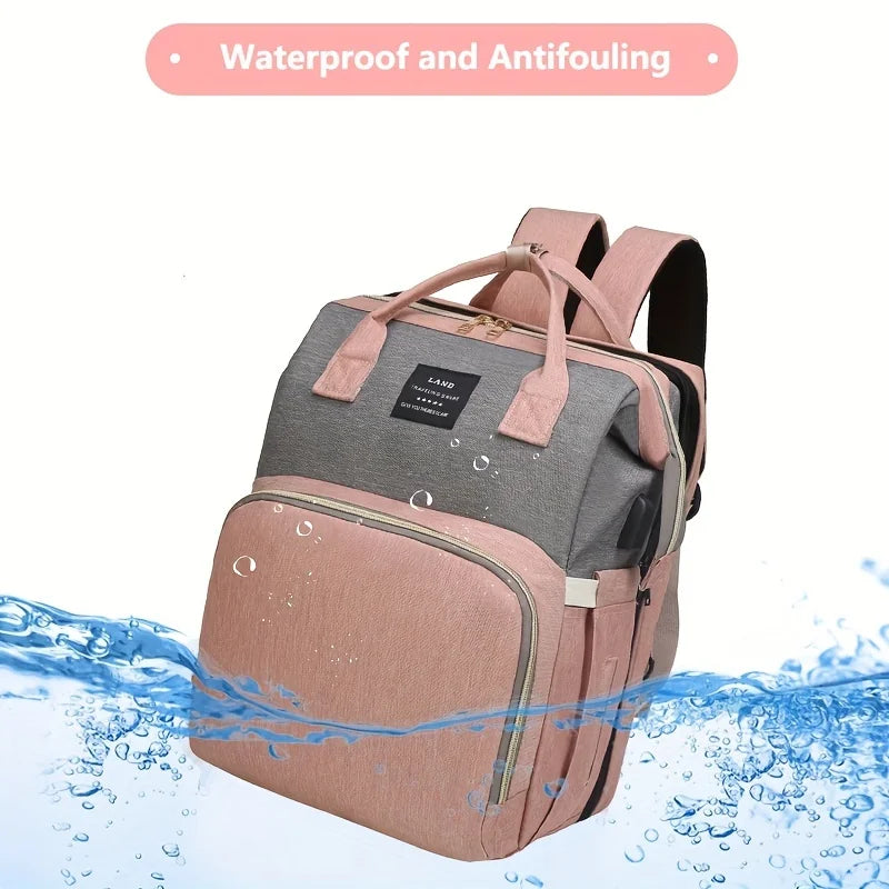 Sac à langer pliable — compact replié pour voyage