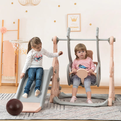 Toboggan 4 en 1 intérieur et extérieur