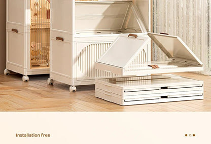 Armoire de rangement pliante