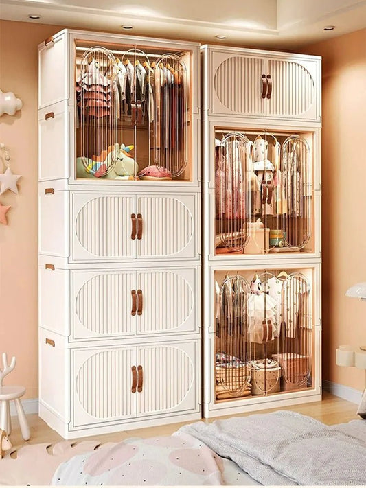 Armoire de rangement pliante