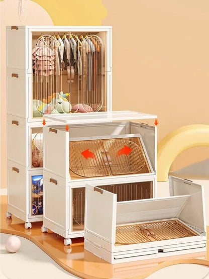 Armoire de rangement pliante
