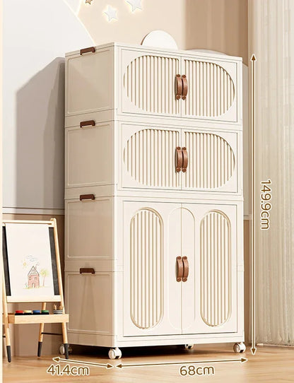 Armoire de rangement pliante