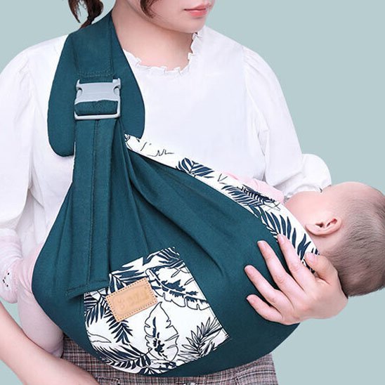 Écharpe de portage nœud facile — Ajustement rapide et sécurisé pour parents | Univers Bébé One